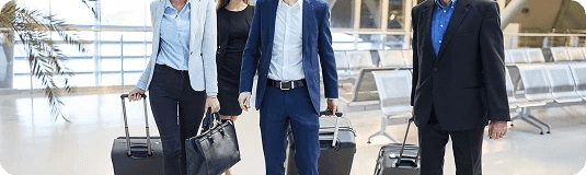 Luxury property at night